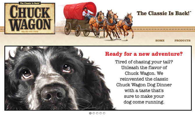 Chuck Wagon Dog Food